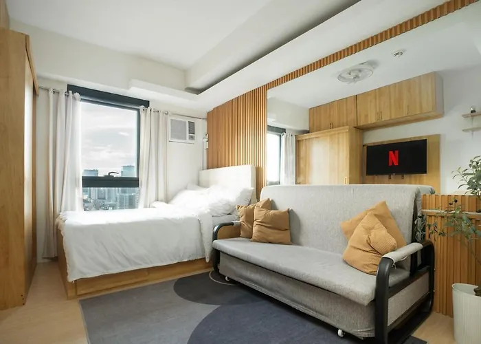 Apartamento Fully Furnished Japandi Warm Retreat In Qc Manila