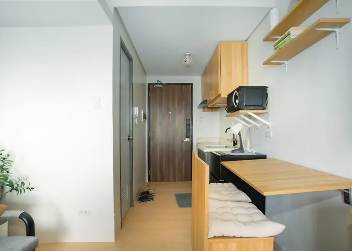 Fully Furnished Japandi Warm Retreat In Qc Manila